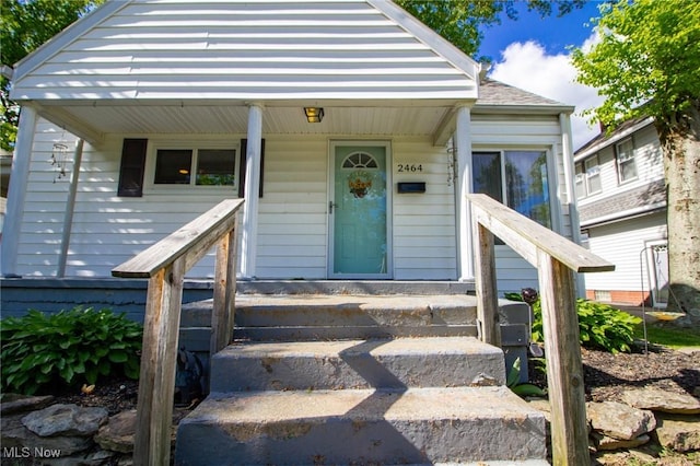 2464 Lyon Blvd, Poland, OH 44514 - doorway to property with a porch