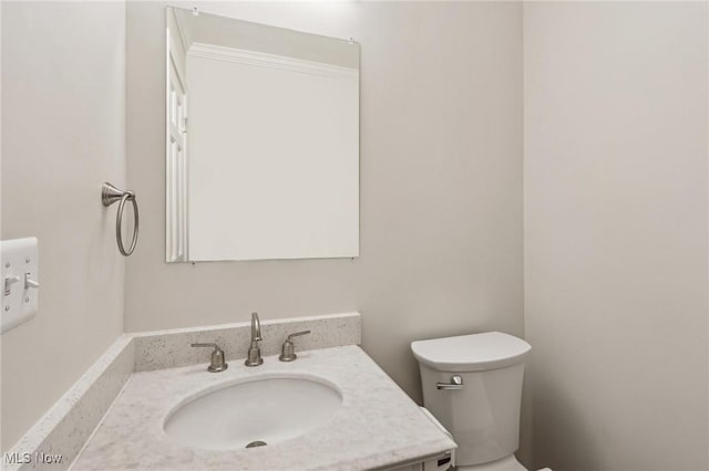 7558 E Parkside Dr, Boardman, OH 44512 - bathroom featuring vanity and toilet