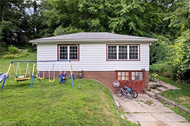 3000AND2996 Kemble Ave, Coventry, OH 44319 - view of property exterior with a playground and a lawn