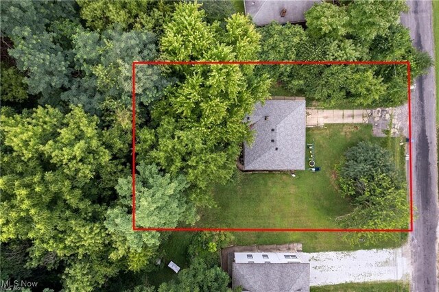 3000AND2996 Kemble Ave, Coventry, OH 44319 - aerial overview of property's location with property parcel outlined
