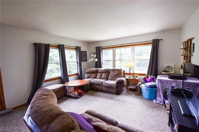 3000AND2996 Kemble Ave, Coventry, OH 44319 - view of carpeted living area