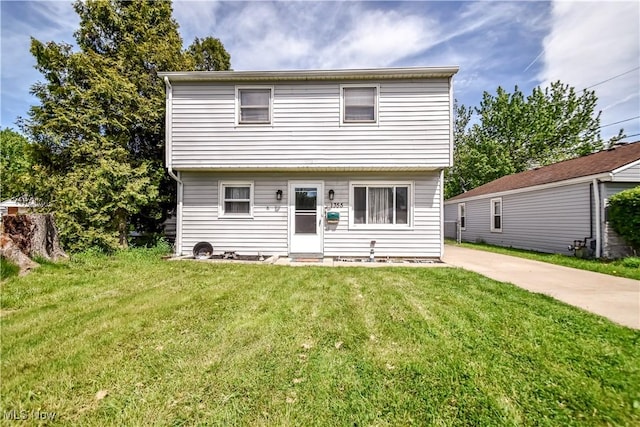 1355 E 346th St, Eastlake, OH 44095 - view of front of home featuring a front yard