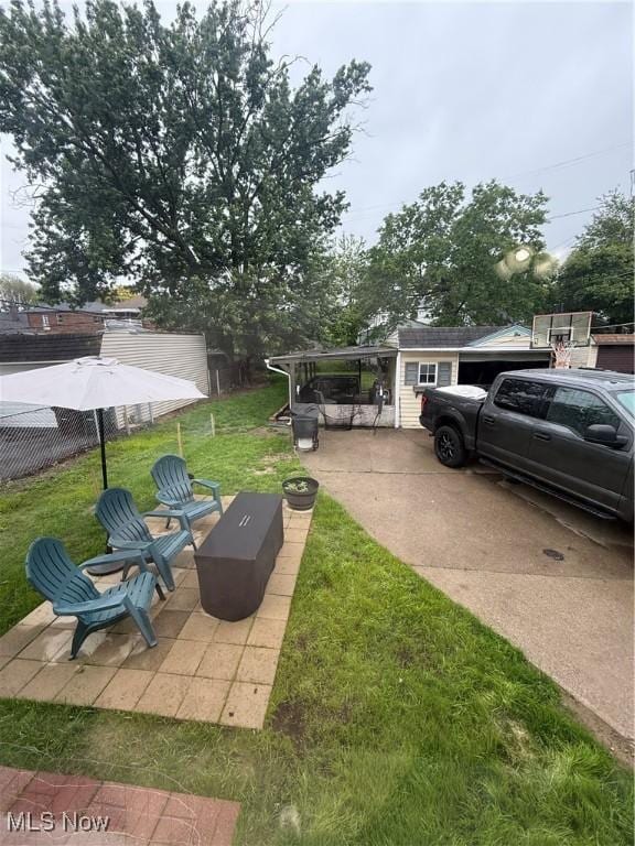 7511 Jameson Rd, Parma, OH 44129 - view of yard with a patio