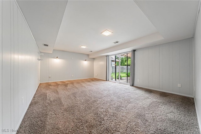 21517 Nottingham Dr, Fairview Park, OH 44126 - carpeted spare room featuring baseboards and a decorative wall