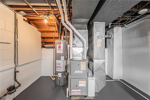 21517 Nottingham Dr, Fairview Park, OH 44126 - utility room featuring water heater