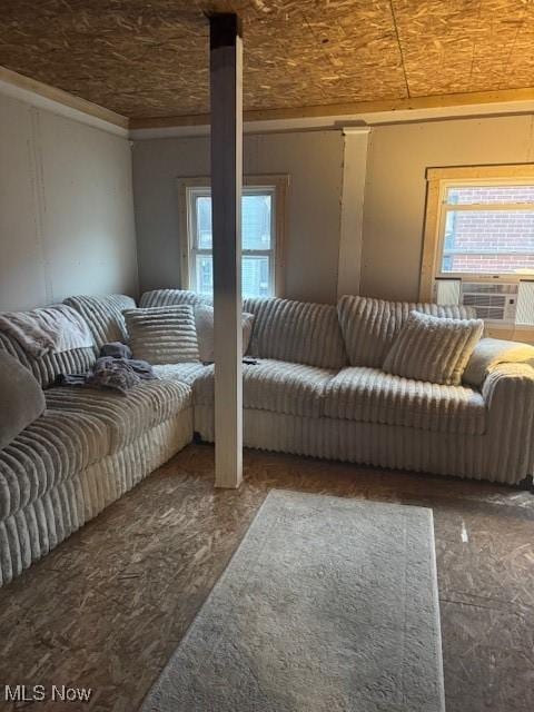 419 Commerce St, Wellsburg, WV 26070 - living room featuring cooling unit