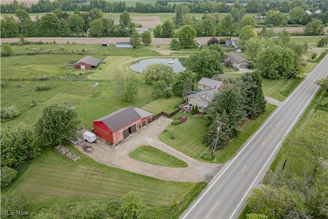 7170 Lafayette Rd, Medina, OH 44256 - bird's eye view of a nearby body of water and a tree filled landscape