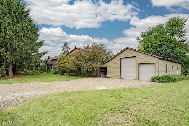 7170 Lafayette Rd, Medina, OH 44256 - view of detached garage