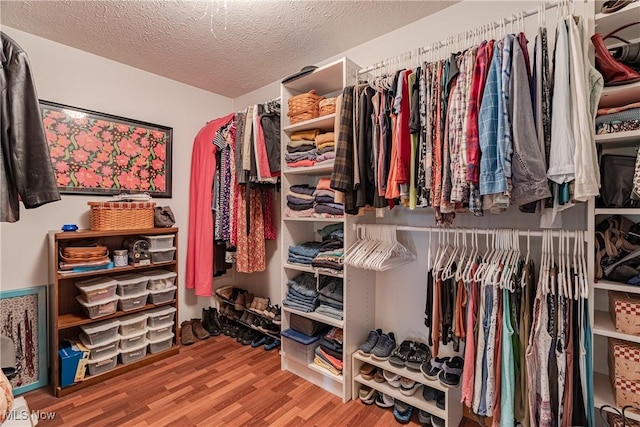 7170 Lafayette Rd, Medina, OH 44256 - walk in closet with wood finished floors