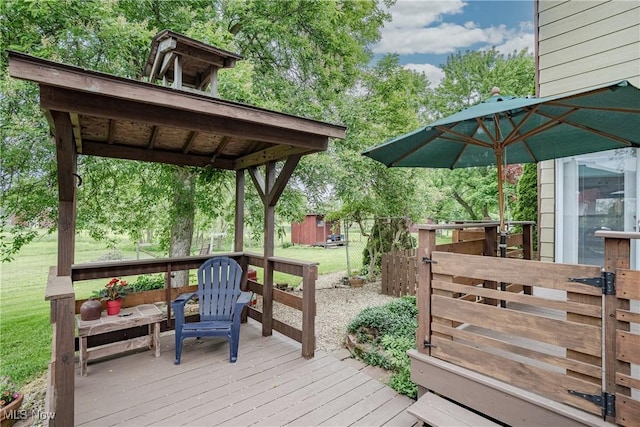 7170 Lafayette Rd, Medina, OH 44256 - view of deck