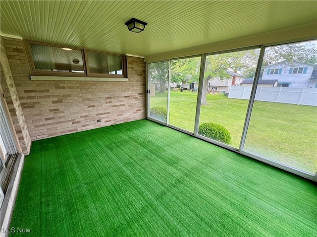 2745 W Skyline Dr, Lorain, OH 44053 - view of unfurnished sunroom