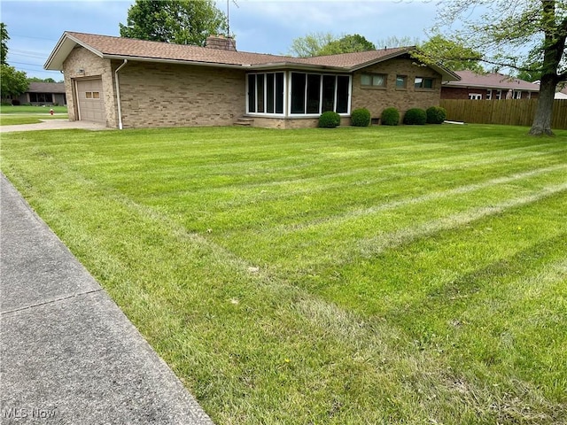2745 W Skyline Dr, Lorain, OH 44053 - exterior space with a garage and concrete driveway