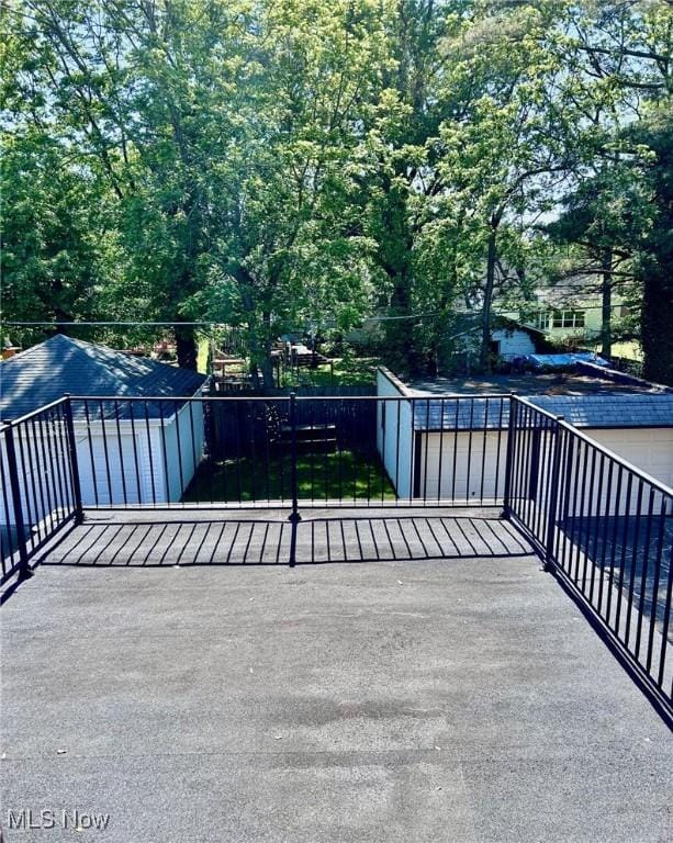 104 Sunnycliff Dr, Euclid, OH 44123 - view of wooden deck
