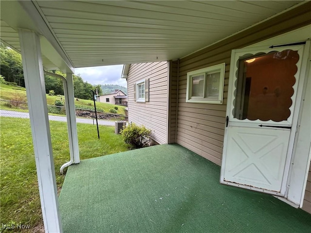 56400 Boyd Ave, Bridgeport, OH 43912 - view of patio / terrace with an attached carport