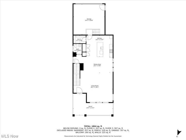 322 Bascule Dr, Lorain, OH 44052 - property floor plan