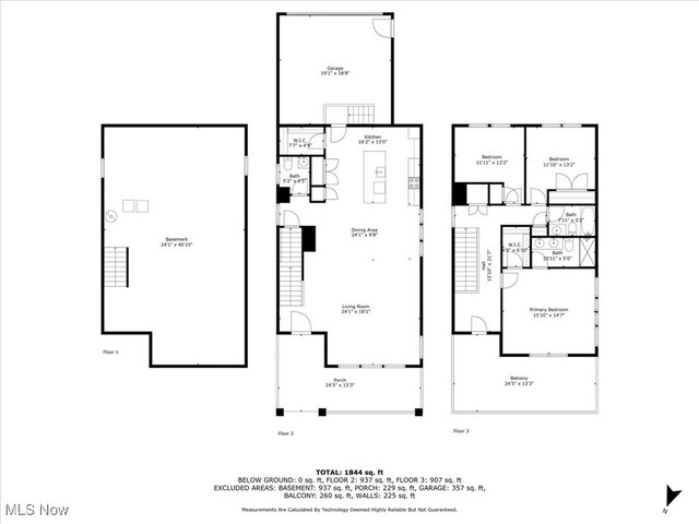322 Bascule Dr, Lorain, OH 44052 - home floor plan
