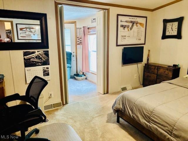 147 Northgate Dr NE, Warren, OH 44484 - carpeted bedroom with crown molding