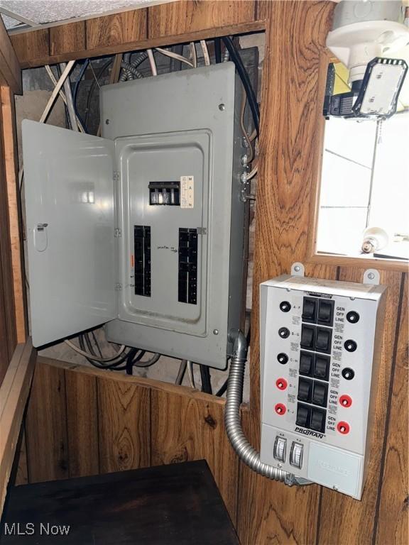 42096 Cadiz Dennison Rd, Cadiz, OH 43907 - utility room featuring electric panel