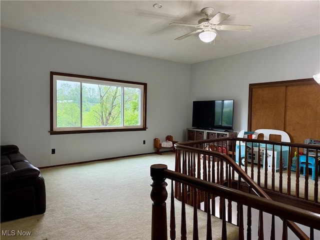 42096 Cadiz Dennison Rd, Cadiz, OH 43907 - bedroom with light carpet and baseboards