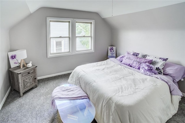 21411 Clare Ave, Maple Heights, OH 44137 - carpeted bedroom with lofted ceiling and baseboards