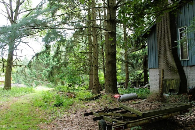 635 N Hametown Rd, Akron, OH 44333 - view of yard