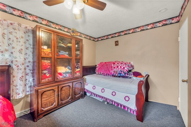 1654 Vicgross Ave, Akron, OH 44310 - carpeted bedroom featuring ceiling fan