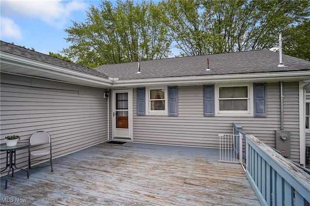 1783 Depot Rd, Salem, OH 44460 - view of wooden terrace