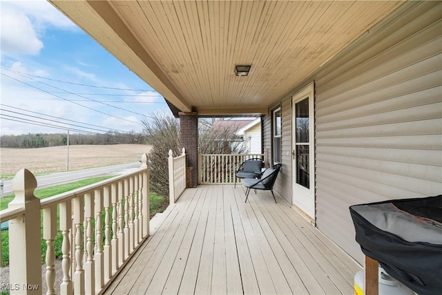 2445 Pigeon Run Rd SW, Massillon, OH 44647 - view of wooden porch