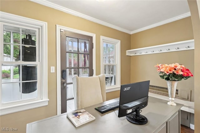 3945 Meadowbrook Blvd, University Heights, OH 44118 - office featuring ornamental molding