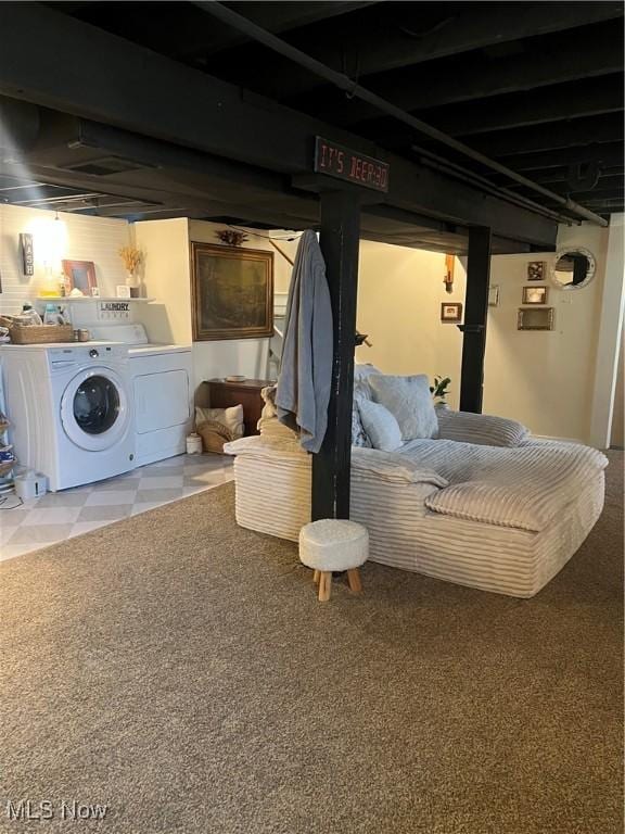 724 8th St, Struthers, OH 44471 - finished below grade area with independent washer and dryer