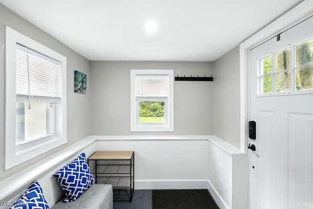 3136 Ellet Ave, Akron, OH 44312 - mudroom featuring a wainscoted wall