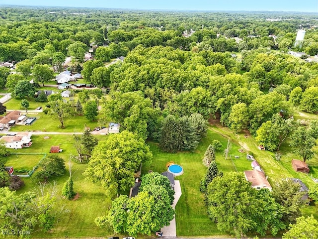 3136 Ellet Ave, Akron, OH 44312 - aerial view of a heavily wooded area