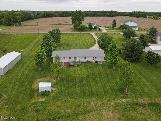 16000 Louisville St, Homeworth, OH 44634 - overview of rural landscape with farmland