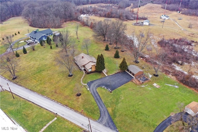 4017 Bellaire Ln, Peninsula, OH 44264 - aerial view of property's location featuring rural landscape