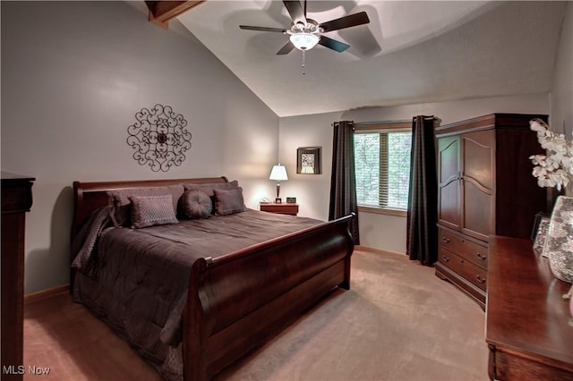3936 Burgundy Bay Blvd W, Medina, OH 44256 - bedroom with a ceiling fan and light carpet
