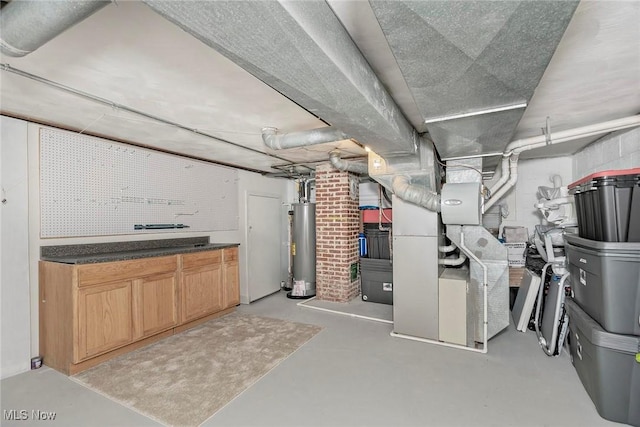 2381 Charney Rd, University Heights, OH 44118 - below grade area with water heater
