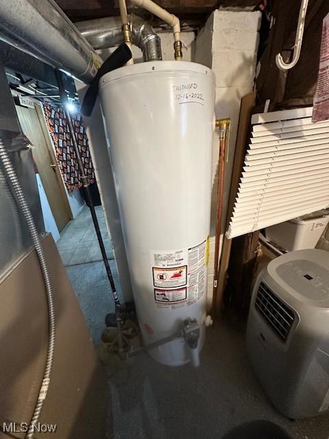 9705 Marah Ave, Cleveland, OH 44104 - utility room with water heater