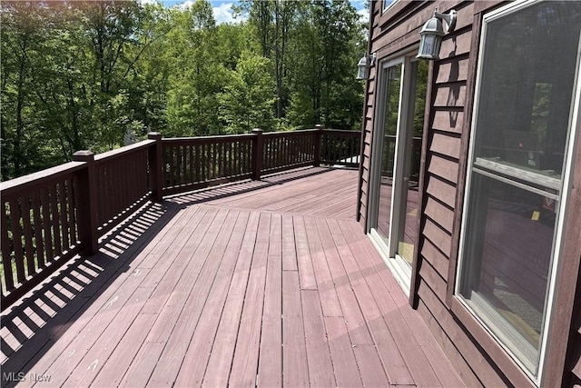 693 Evening Star Ave SE, East Canton, OH 44730 - view of wooden deck