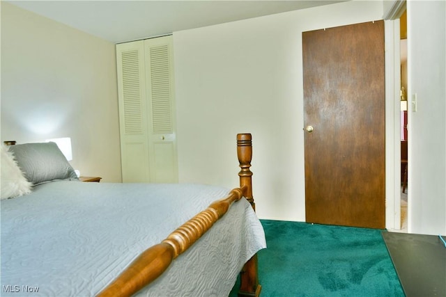 172 Camrose Dr, Niles, OH 44446 - bedroom with carpet and a closet