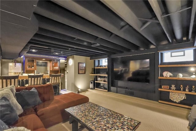 4346 Selhurst Rd, North Olmsted, OH 44070 - view of carpeted living area