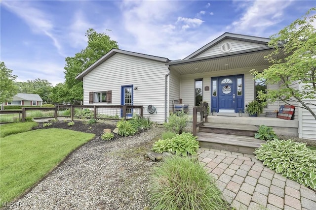 4346 Selhurst Rd, North Olmsted, OH 44070 - view of front of home featuring a porch