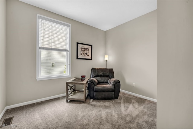 7834 Hunting Lake Dr, Concord, OH 44077 - living area with baseboards and carpet flooring