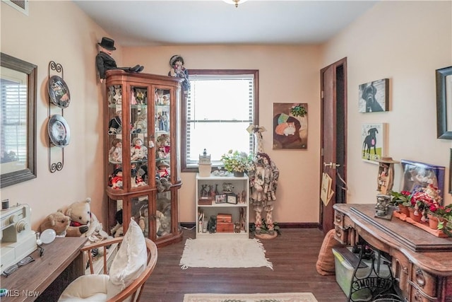 3490 Vanderhoof Rd, New Franklin, OH 44203 - dining space with wood finished floors and baseboards