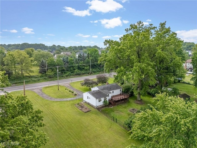 6525 Wales Ave NW, Massillon, OH 44646 - view from above of property with a tree filled landscape