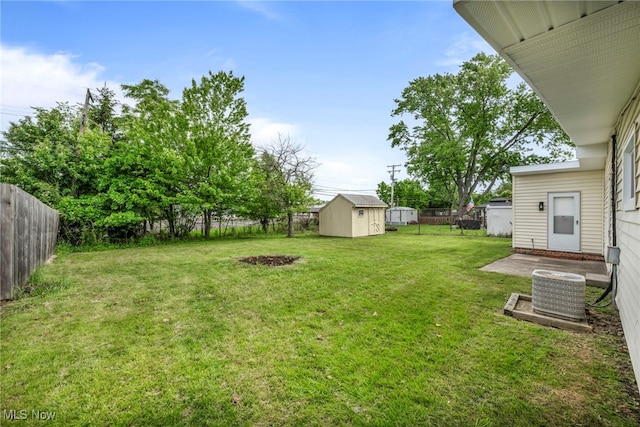 6482 Sherborn Rd, Parma Heights, OH 44130 - view of yard with central AC