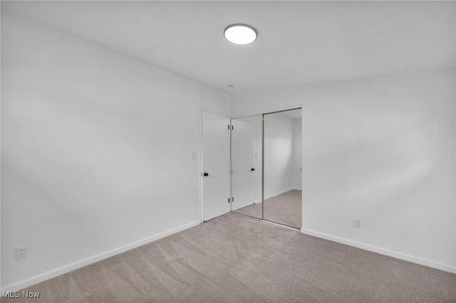 6482 Sherborn Rd, Parma Heights, OH 44130 - unfurnished bedroom with carpet, baseboards, and a closet