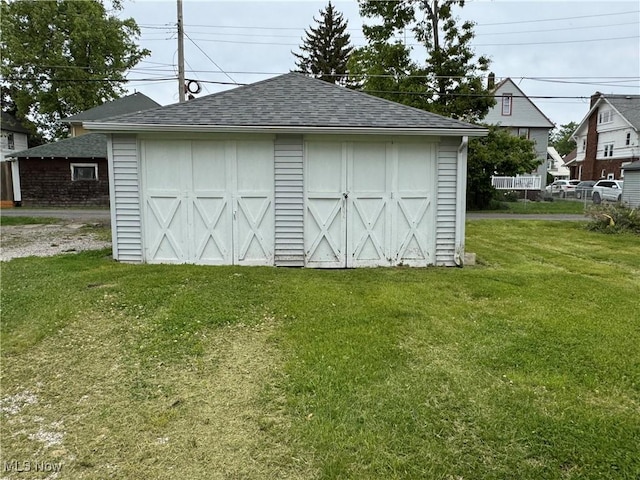 1733 E 47th St, Ashtabula, OH 44004 - view of detached garage