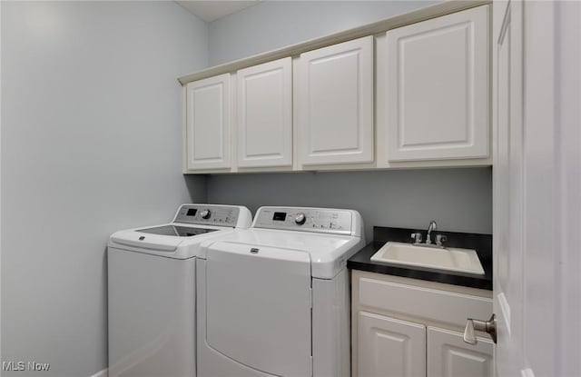284 Kaylee Dr, Wadsworth, OH 44281 - laundry room featuring washing machine and clothes dryer and cabinet space