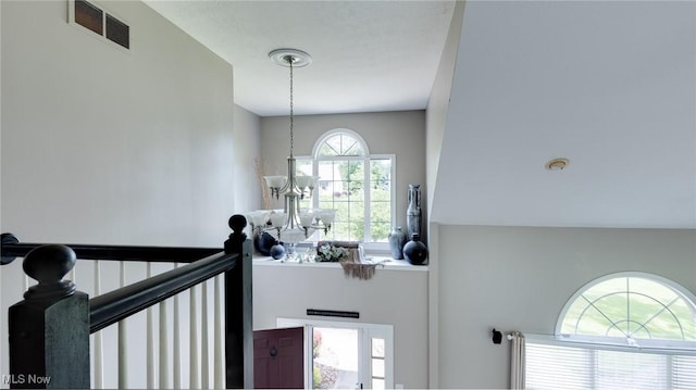 284 Kaylee Dr, Wadsworth, OH 44281 - entrance foyer featuring a chandelier