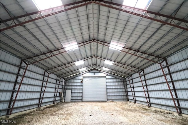 5280 Kapok Dr, Medina, OH 44256 - garage featuring metal wall